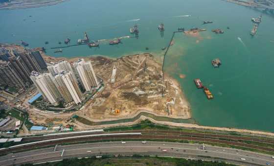 Aerial View of Tung Chung Reclamation Site_1